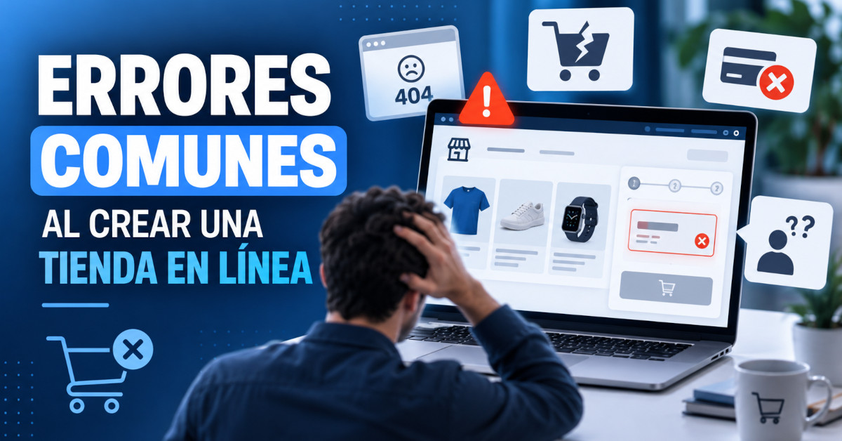 Errores comunes al crear una tienda en línea (parte 1)